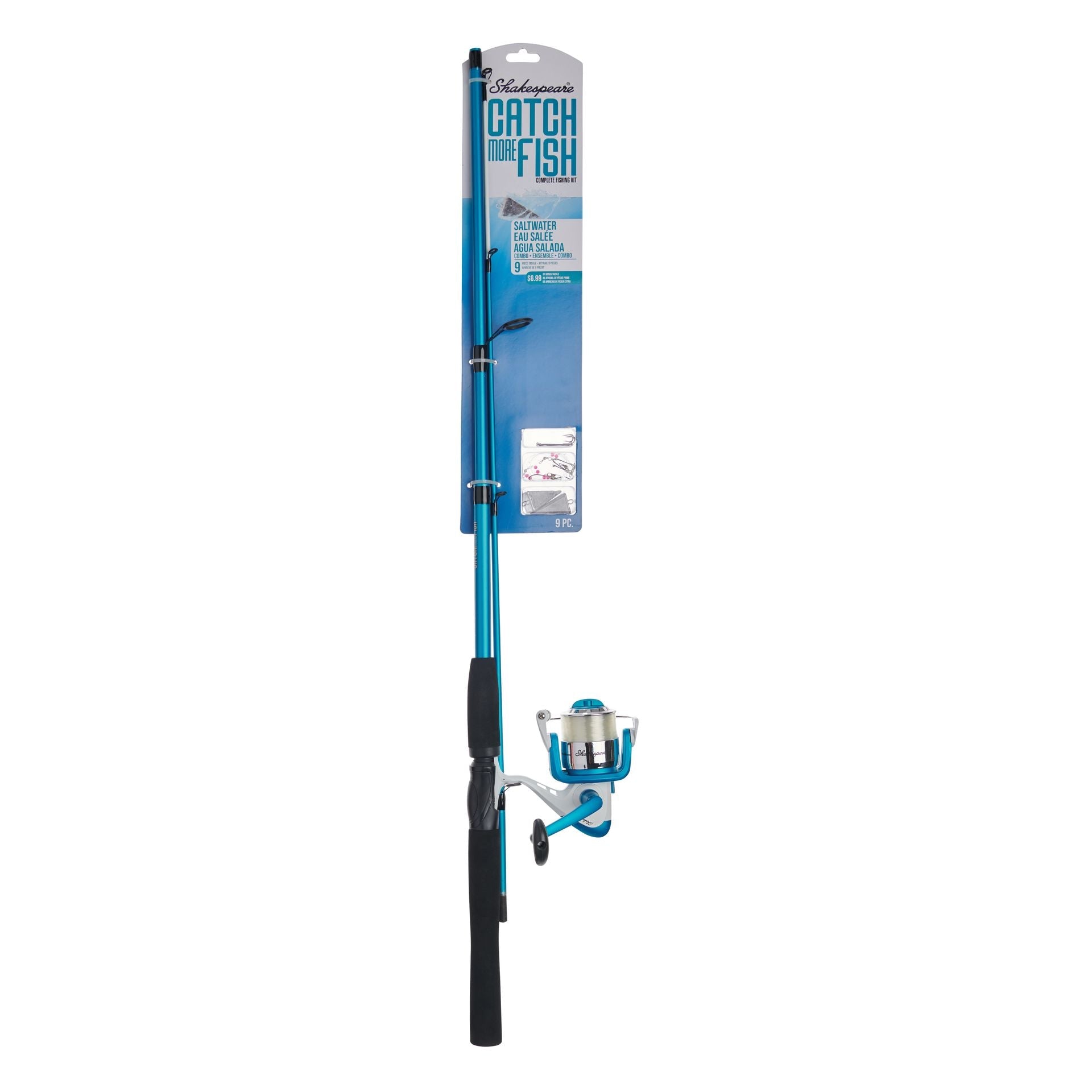 Shakespeare Catch More Fish® Saltwater Spinning Kit