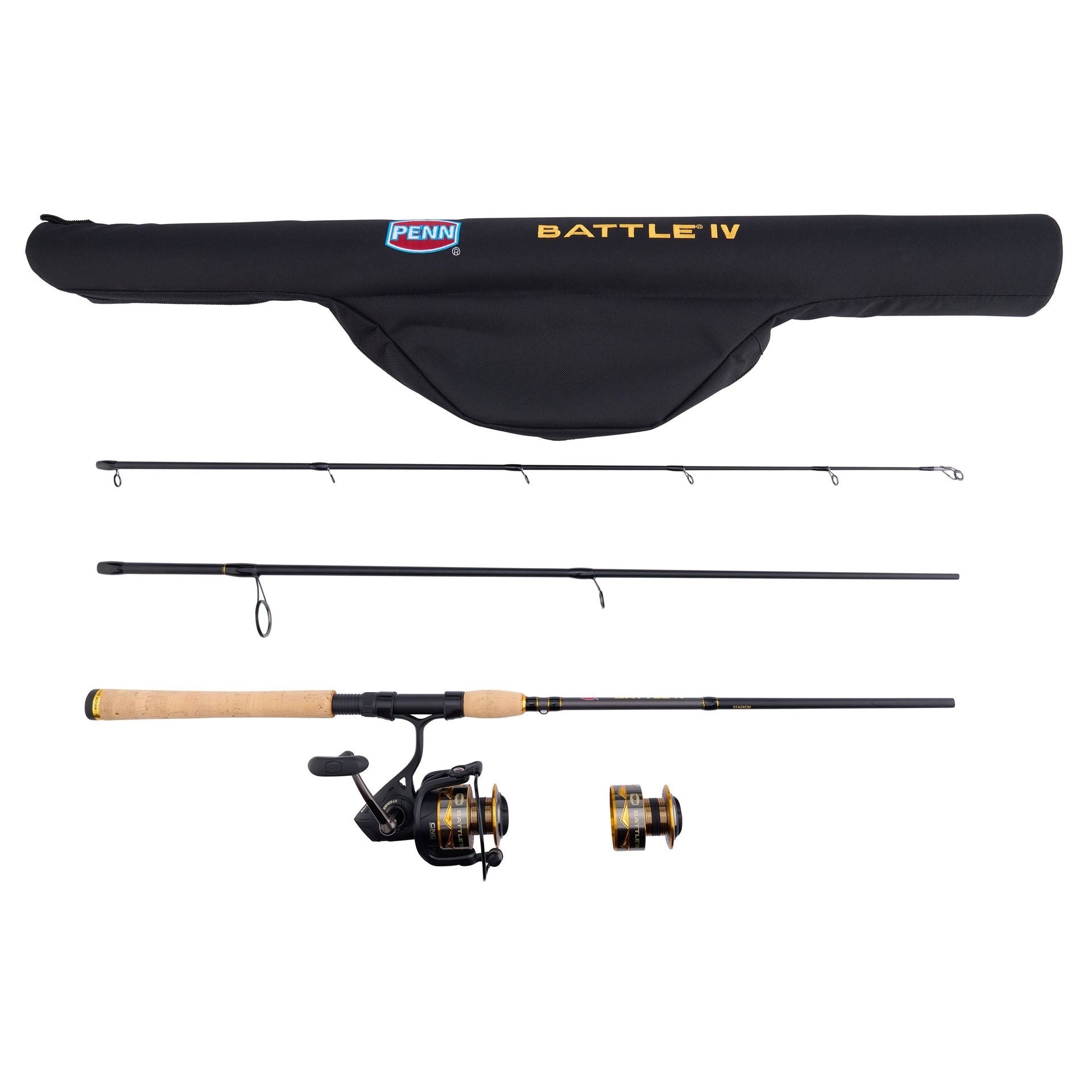 PENN Battle® IV Travel Spinning Rod & Reel Combo