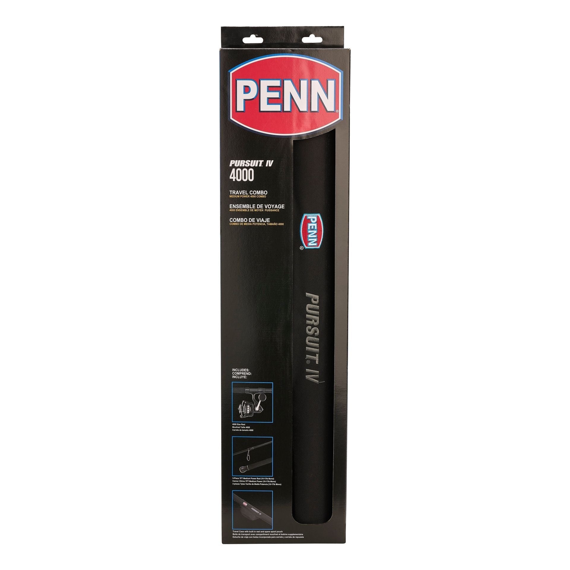 PENN Pursuit® IV Spinning Travel Rod & Reel Combo