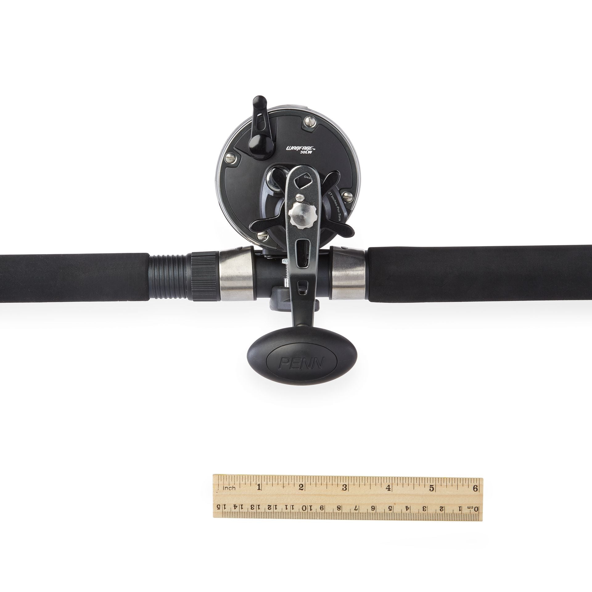 PENN Warfare™ Star Drag Level Wind Conventional Rod & Reel Combo