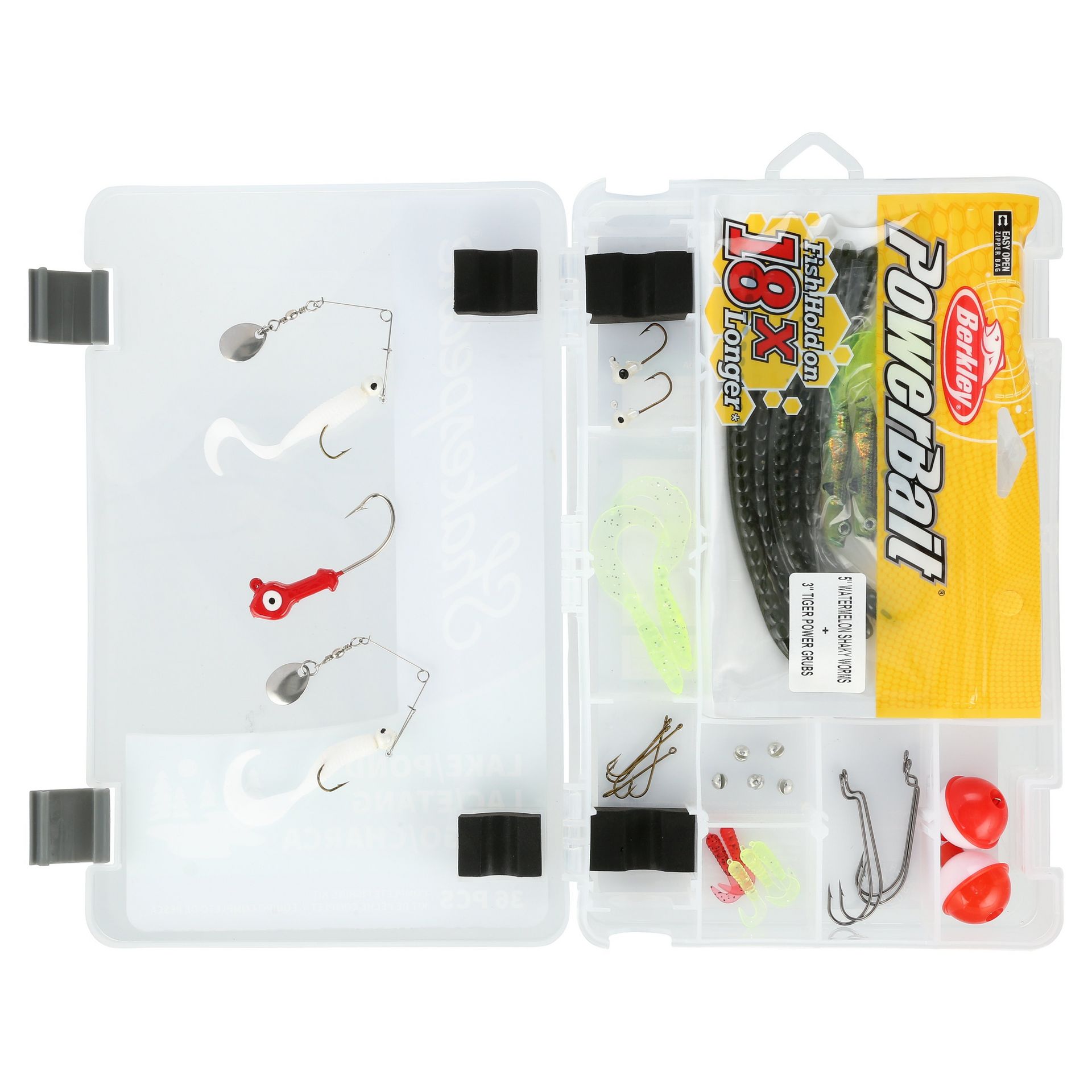 Shakespeare Catch More Fish® Lake Pond Spincast (Green)