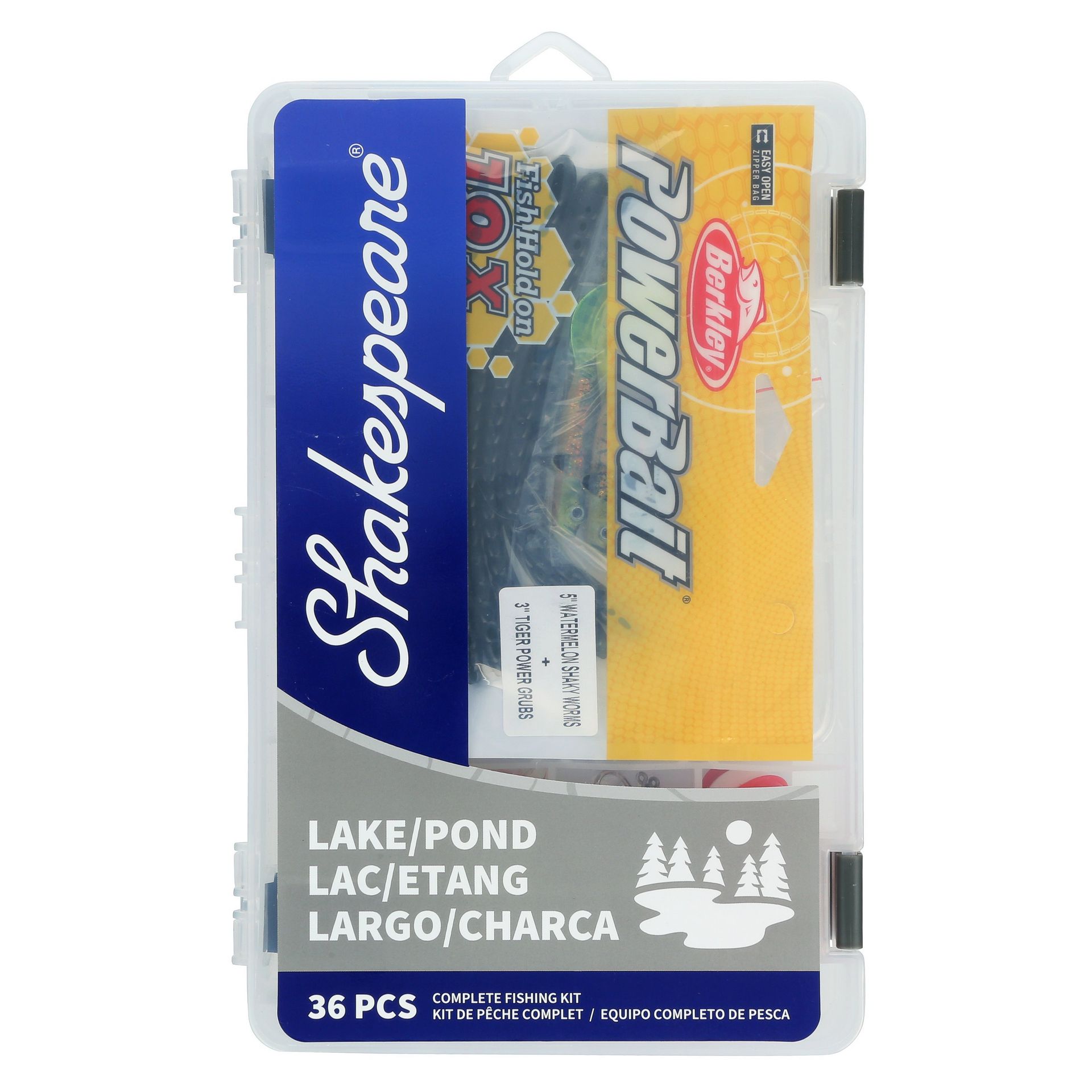 Shakespeare Catch More Fish™ Lake Pond Spinning (Yellow)