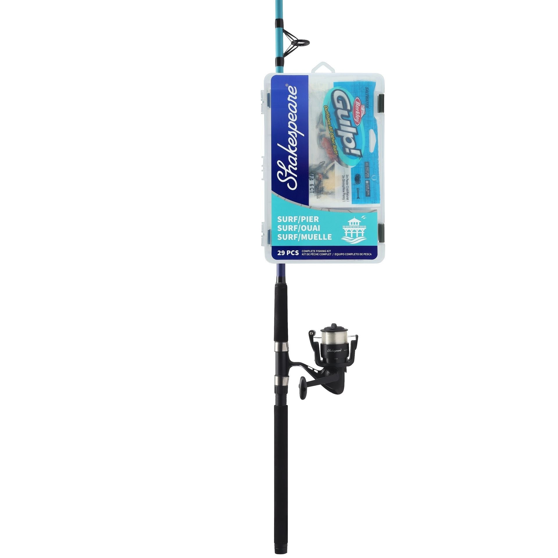 Shakespeare Catch More Fish® Surf Pier 8 Ft Spinning