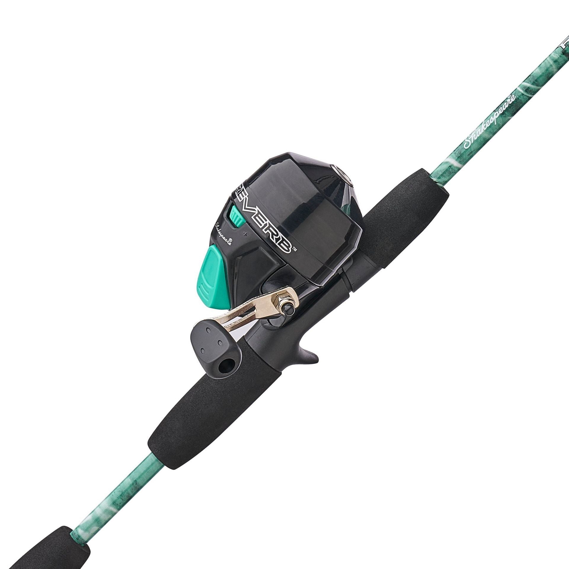 Shakespeare Reverb Spincast Mossy Oak Combo