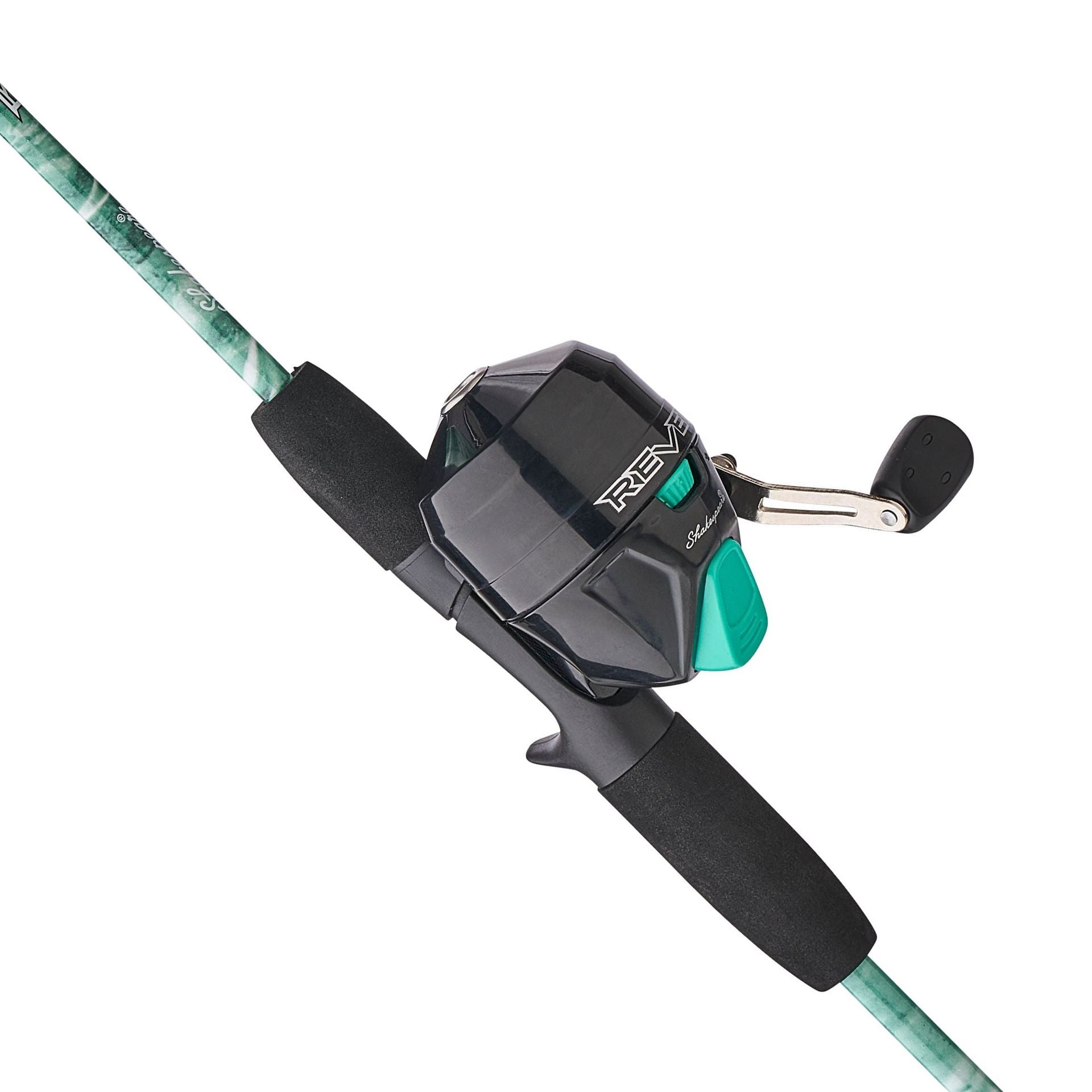 Shakespeare Reverb Spincast Mossy Oak Combo