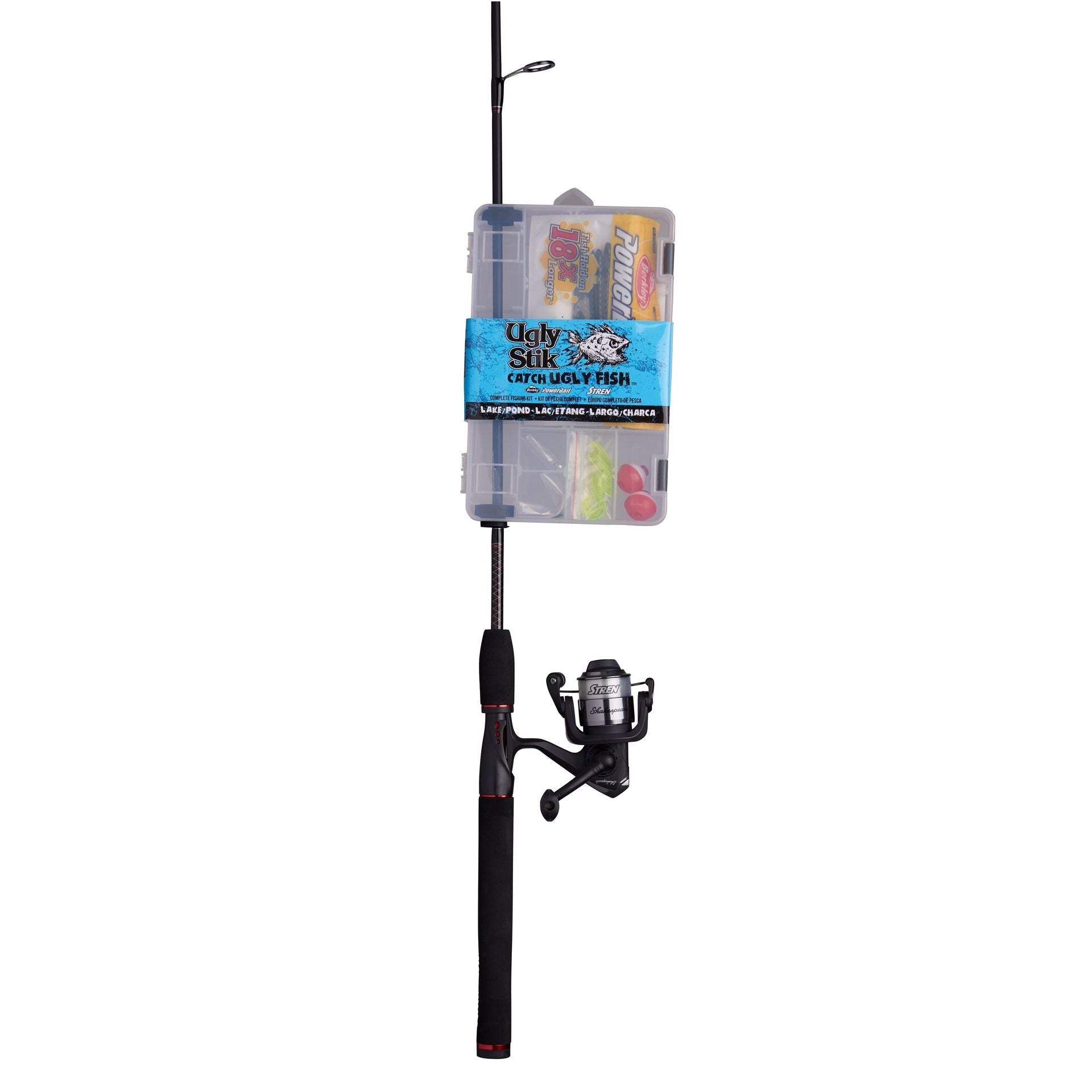Ugly Stik Catch Ugly Fish Lake Pond Spinning Combo
