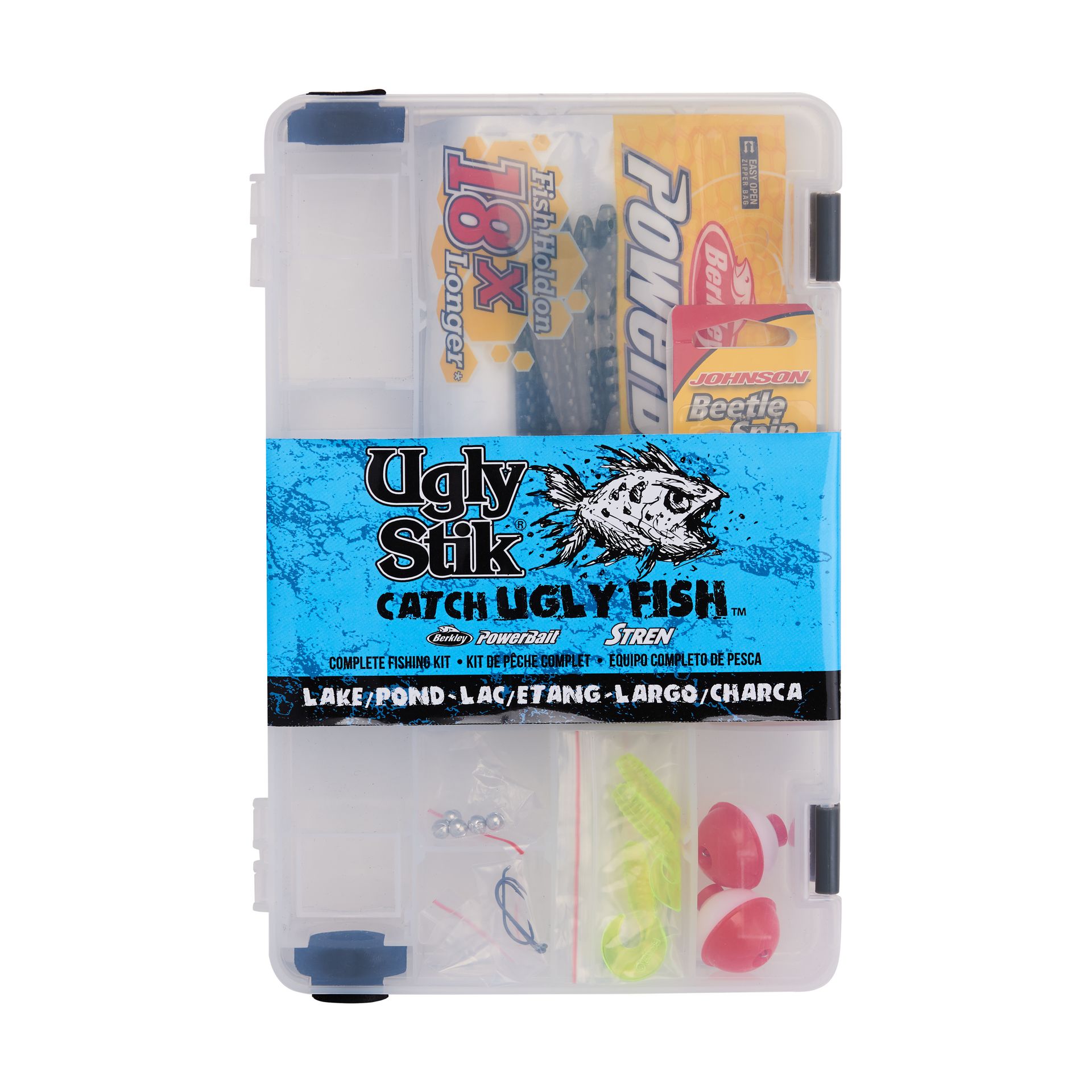 Ugly Stik Catch Ugly Fish Lake Pond Spinning Combo