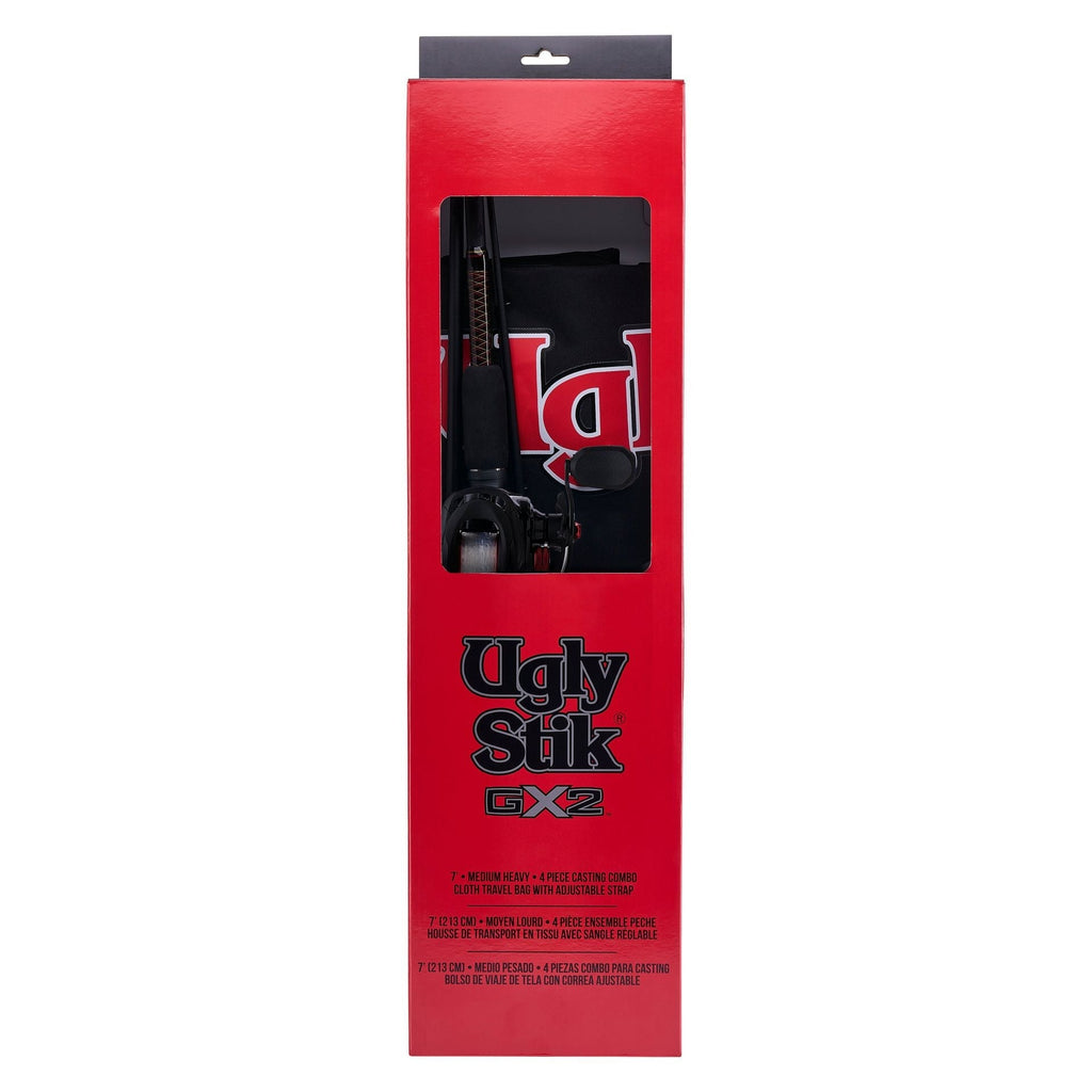 Ugly Stik GX2™ Travel Baitcast Kit