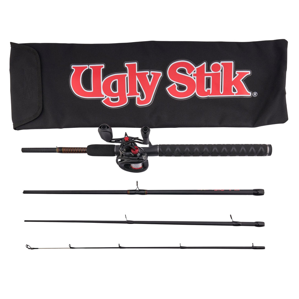 Ugly Stik GX2™ Travel Baitcast Kit